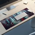thumbnail image 5 of Love The Vampire Diaries Mouse Pad Extended Gaming No-sliped Large Desk Mat Stitched Edge Keyboard Mat Mousepad, 5 of 7