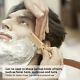 thumbnail image 3 of Yeacher Rasoir Manuel Professionnel à Lame Droite en Acier Inoxydable Tranchant Rasoir de Barbier Pliable Rasage Rasage Barbe, 3 of 7