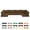 Brown, variant on 14-piece Outdoor Sectional Cushions Replacement Set, Black White Stripes Deep Seat Patio Furniture Cushions, Waterproof & Fade Resistant Couch Cushions For 6-seat Wicker Conversation Sets