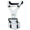 XL Specialty Percussion Aluminum Vest Deluxe Bass Drum Carrier White