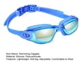 thumbnail image 7 of Tnobhg Kids Swimming Glasses Ergonomic Design Adjustable Anti-Fog UV Protection Swim Eyewear Diving Glasses for Children, 7 of 7