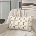 thumbnail image 5 of Sikiie Peanuts Print Plush Pillow Cover, Wrinkle-proof and Stain-resistant Pillow Protector without Pillow Core, Home Decoration-14"x20", 5 of 6