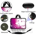 thumbnail image 2 of LSS 17-17.3 inch Neoprene Laptop Sleeve Bag with Handle and Adjustable Shoulder Strap - Pink Heart, 2 of 3
