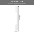 thumbnail image 3 of Miangastore Drawer Pulls Handle Brushed Nickel Finish 2Pcs, 3 of 8