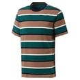 thumbnail image 5 of Striped T Shirts for Men 2026 Summer Casual Short Sleeve Crewneck Color Block Tee Shirt Streetwear, 5 of 5