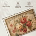 thumbnail image 6 of Elephant Stock Parisian Flowers Iii Wall Art - Horizontal Canvas Wall Art - Living Room Wall Decor - Floral And Botanical Canvas - Green And Pink Decor By Danhui Nai - 45" x 30", 6 of 8