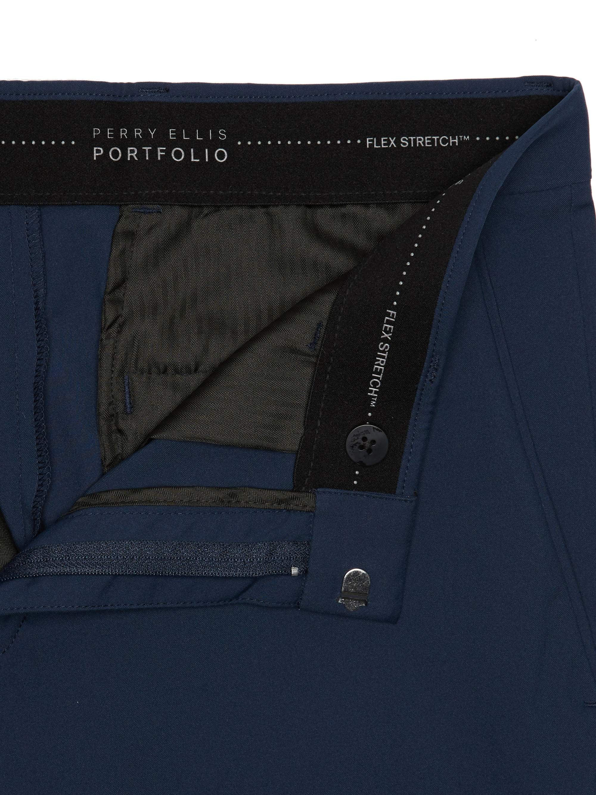 perry ellis slim fit stretch