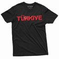 thumbnail image 3 of Men's Turkey Turkiye T-shirt Republic Tee Mens shirt flag state emblem Turkish flag tee (X-Large Military Green), 3 of 7