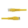 thumbnail image 5 of StarTech 1ft CAT6 Ethernet Cable - Yellow CAT 6 Gigabit Ethernet Wire -250Mhz 100W PoE RJ45 UTP Molded Network Patch Cord with Strain Relief (C6PATCH1YL), 5 of 6