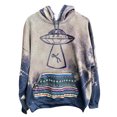 thumbnail image 1 of Tops estampados con capucha Retro para hombres y mujeres, suéter, letras estampadas con sol y luna, Tops desgastados estampados Pompotops gfhjh7273, 1 of 5