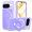 Lightpurple, variant on for Google Pixel 9 / 9 Pro Case with Ring Kickstand, Compatible with MagSafe, Ultra Slim Lightweight Drop Protective Cover, Luxury Shockproof Anti-Scratch Translucent Back Phone Case, Blue