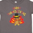 thumbnail image 4 of Inktastic Happy Thanksgiving Cute Turkey in Pilgrim Hat Boys or Girls Toddler T-Shirt, 4 of 5