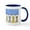 White/Navy Inside, variant on CafePress - Congratulations Podiatrist Graduation. Mugs - 11 oz Ceramic Mug - Novelty Coffee Tea Cup