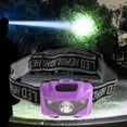 thumbnail image 3 of Cómodo faro para exteriores, faro con pilas, linterna para caza, correr Púrpura Cola Lámpara de cabeza al aire libre, 3 of 7