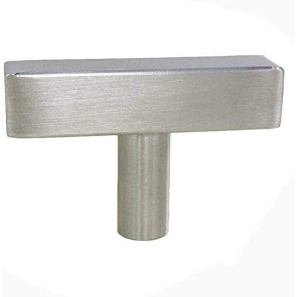 Homdiy Kitchen Cabinet Knobs Brushed Nickel 30 Pack Hdj22sn Single Hole Pulls With 2inch Overall Length Brushed Nickel Door Knob Kitchen Hardware For Cabinets Sliver Drawer Knobs Walmart Com Walmart Com