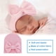thumbnail image 3 of Sonducket Gorros de bebé, gorro con nudo de lazo, bonitos gorros para bebés, regalos de cumpleaños, accesorios cómodos para niños pequeños, mano de Sombreros rosa Sonducket AP009361-01B, 3 of 5