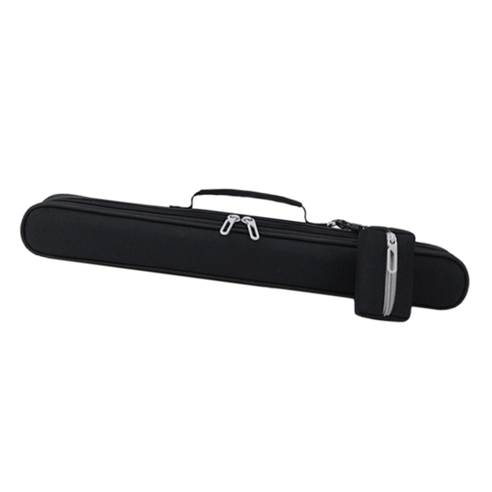LeeQinersw Flute Carrying Case Carrying Pouch Gift Lightweight Bamboo Flute Storage Bag Black