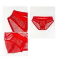 thumbnail image 3 of RXMEKW Mens Mesh Shorts, Mesh Underpants with Elastic Waist, 3 of 3