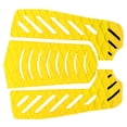 thumbnail image 4 of 1 set de 3pcs Anti Pads de Queue de Planche de Surf Poignées Accessoire de Surf - Jaune, 4 of 9