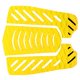 thumbnail image 4 of Almohadillas de tracción para tablas de surf de 3 piezas para Skimboard Longboard Shortboard, tamaño completo, amarillo Cola Almohadilla de tracción de surf, 4 of 8