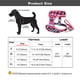 thumbnail image 3 of Pet Patterns Soft & Comfy Made Well Deep Floral No Pull Mesh Puppy Dog Arnés Chaleco, Arneses ajustables para perros y gatos MFZFUKR CPB-DE-LYY2341-6, 3 of 6