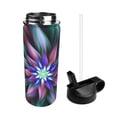 thumbnail image 2 of Yiaed Colored Abstract Print Water Bottle with Straw Lid, Stainless Steel Double Wall Insulated Water Bottle | Leak-Proof and Spill-Proof Water Bottle, 2 of 8