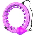 thumbnail image 6 of ZEGSY Smart Weighted Hula Hoop for Adults with Adjustable Weight Ball and 24 Detachable Knots, 6 of 9