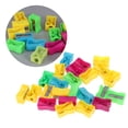 thumbnail image 4 of KAKOWELY 72pcs Handheld Plastic Pencil Sharpener Mini Manual Colorful Pencil Sharpener(Random Color),0.98"X0.59"X0.59", 4 of 4