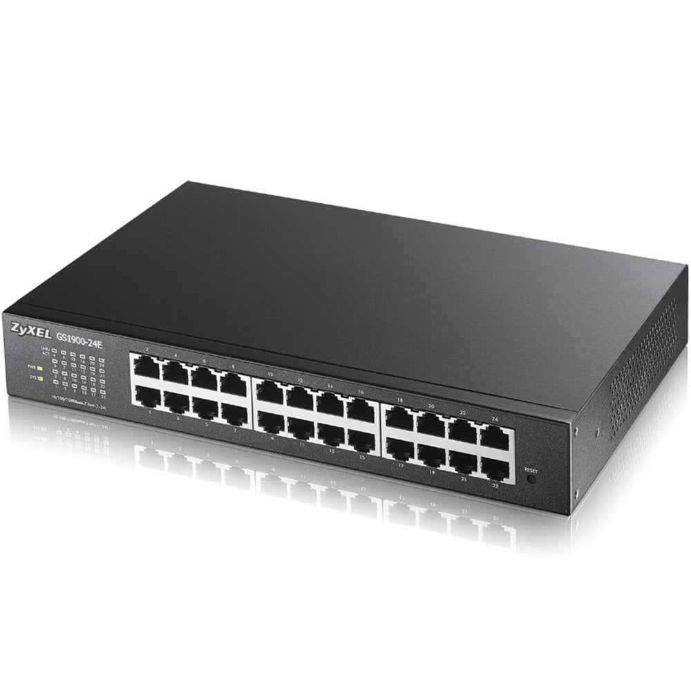 ZyXEL GS1900-24E Smart Managed Switch 24-Port GbE