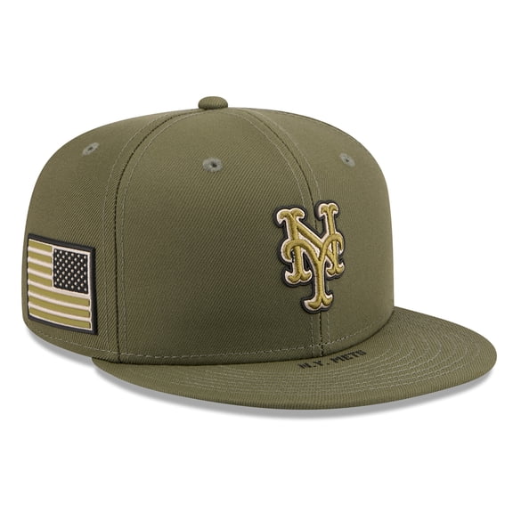 Men's New Era  Olive New York Mets 2026 Armed Forces Day 59FIFTY Fitted Hat