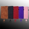 thumbnail image 4 of Allytechgroup Case for 7" All-New Kindle Paperwhite (12th Generation, 2024) and Kindle Colorsoft Signature Edition, Slim Lightweight Shell PU Leather Protective Cover for Women Men, Purple, 4 of 6