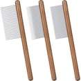 thumbnail image 1 of 3 Pcs Dog Comb Wooden Pet Comb Pet Flea Comb Comb For Long Haired Cats Short Haired Cats, 1 of 5