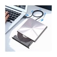 thumbnail image 2 of CD-ROM Disk Drive USB 3.0 Low Noise Aluminum Alloy Computer ROM External Drive for Laptop - Silver, 2 of 5
