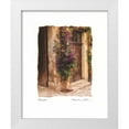 thumbnail image 3 of Maureen Love 20x24 White Modern Wood Framed Wall Art Titled - Clematis, 3 of 5