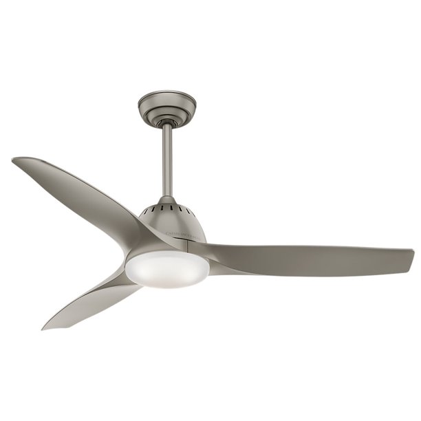 Casablanca Wisp 52 52" Indoor Ceiling Fan Grey, 3 Polycarbonate