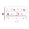thumbnail image 6 of Storage Cabinet, Two Drawers, Open Shelves - Black Wood Accent Cabinet, 35.8 Inch Wide, Living Room, Bedroom, Office Furniture, 6 of 6