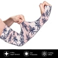 thumbnail image 3 of Balery Tropics Palm Trees Cooling Arm Sleeves for Men & Women – Breathable, Moisture-Wicking Arm Sleeves for Women, Men & Kids, 3 of 8