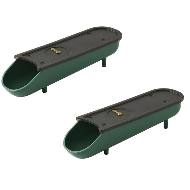 Oleegame 2PC Produce Storage Refrigerator Egg Freshness Storage Box Egg Tray Drawer Kitchen Egg Box Can Be Multi Layer Stacked Rolling Timer Egg Carton Green