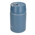 thumbnail image 3 of Recipiente para alimentos aislado al vacío de 800 ml/27 oz, de acero inoxidable 304, de doble capa, con cuchara plegable, color azul, 3 of 14