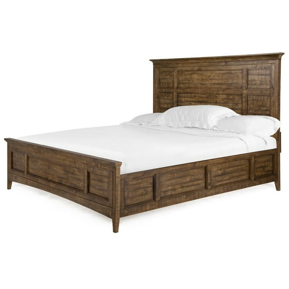 Magnussen Bay Creek Traditional Toasted Nutmeg King Panel Bed with Storage