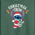 thumbnail image 3 of Lilo & Stitch - Christmas Crew - Women's Lightweight French Terry Long Sleeve Shirt, 3 of 5