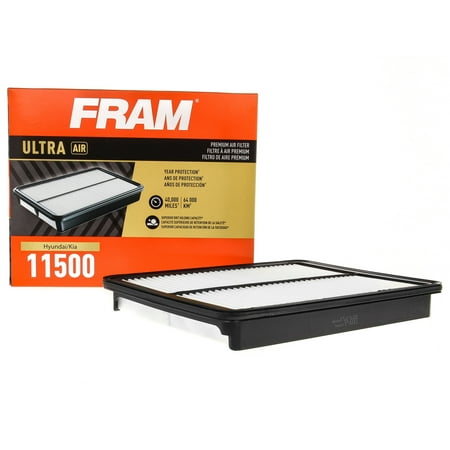 FRAM Ultra Premium 40,000 Mile Air Filter, 11500 for Select Hyundai and Kia Vehicles