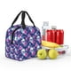 thumbnail image 5 of Easygdp Skull Flower Bolsa Térmica Premium - Tela Oxford Impermeable, Gran Capacidad, Bolsillo Frontal, Unisex para Trabajo, Escuela, Actividades al Aire Libre y Picnics, 5 of 8