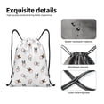 thumbnail image 4 of Bingfone Bbaseball Dog Drawstrings Backpacks Bags for Men Women Gym Drawstrings Bag-Medium, 4 of 6