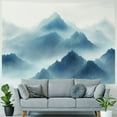 thumbnail image 4 of Patifu Mountain Tapestry Wall Mountains in Fog Landscape Tapestry Wall Art Bed Tapestry  Tapestry Present for Families 40x60inch, 4 of 6