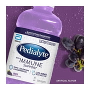 Pedialyte with Immune Support Electrolyte Solution, Grape, 1 Liter