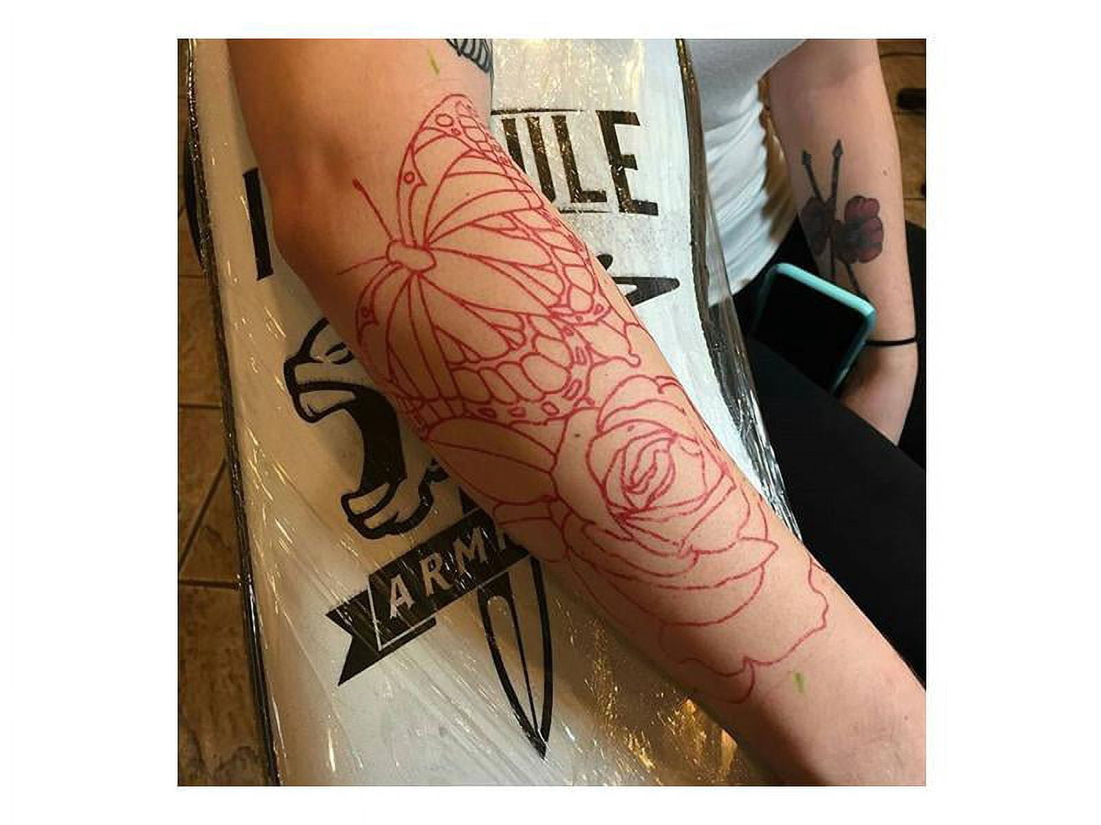 S8 RED Tattoo Stencil Plain Paper - (Pack of 100)
