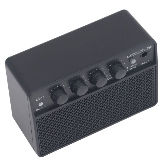 Electric Guitar Amp Kit, Huge Sound 10W Electric Guitar Amp Plug and Play Universal 6.35mm Input for Performance