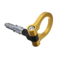 thumbnail image 1 of MasteelfCA Aluminum European Model Car Auto Racing Front Bar Tow Hook Towing Trailer Ring Car Accessories for Universal (Gold), 1 of 7