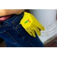 thumbnail image 4 of G & F JustForKids All-Purpose Gloves with Premium Micro-Foam Texture Coating, 1 Pack, Yellow/Green, 4 of 9